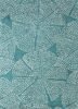 linear blue wool hand tufted Rug - HeadShot linear blue wool hand tufted Rug - HeadShot