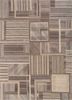 pathways beige and brown wool hand tufted Rug - HeadShot pathways beige and brown wool hand tufted Rug - HeadShot