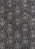 imara grey and black wool and viscose hand tufted Rug - HeadShot imara grey and black wool and viscose hand tufted Rug - HeadShot