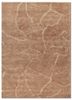 aprezo beige and brown wool and viscose hand tufted Rug - HeadShot aprezo beige and brown wool and viscose hand tufted Rug - HeadShot