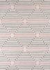contour ivory wool and viscose hand tufted Rug - HeadShot