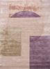 confetti pink and purple wool and viscose hand tufted Rug - HeadShot confetti pink and purple wool and viscose hand tufted Rug - HeadShot