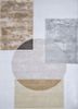 ivory ivory wool and viscose hand tufted Rug