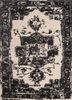 mythos grey and black wool and viscose hand tufted Rug - HeadShot mythos grey and black wool and viscose hand tufted Rug - HeadShot