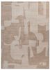 ivory ivory wool and viscose hand tufted Rug