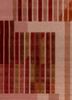 linear red and orange wool and viscose hand tufted Rug - HeadShot linear red and orange wool and viscose hand tufted Rug - HeadShot