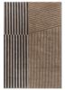 grey and black sukima grey and black wool and viscose hand tufted Rug