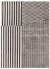 grey and black sukima grey and black wool and viscose hand tufted Rug