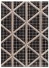 blue kigumi blue wool and viscose hand tufted Rug