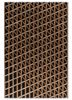 faces grey and black wool and viscose hand tufted Rug - HeadShot