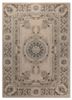 kora ivory wool and viscose hand tufted Rug - HeadShot