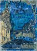 reminiscence blue wool and viscose hand tufted Rug - HeadShot reminiscence blue wool and viscose hand tufted Rug - HeadShot
