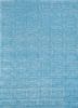 pathways blue wool and viscose hand tufted Rug - HeadShot pathways blue wool and viscose hand tufted Rug - HeadShot