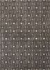 imara grey and black wool hand tufted Rug - HeadShot