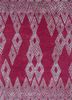 pink and purple pink and purple wool and viscose hand tufted Rug