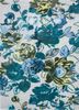 hacienda blue wool and viscose hand tufted Rug - HeadShot hacienda blue wool and viscose hand tufted Rug - HeadShot