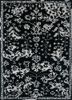 imara grey and black wool and viscose hand tufted Rug - HeadShot imara grey and black wool and viscose hand tufted Rug - HeadShot