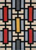 contour ivory wool hand tufted Rug - HeadShot