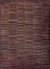 pink and purple pink and purple wool and viscose hand tufted Rug