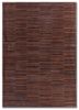 red and orange red and orange wool and viscose hand tufted Rug