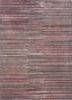 red and orange red and orange wool and viscose hand tufted Rug