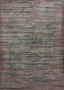 beige and brown beige and brown wool and viscose hand tufted Rug