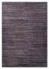  grey and black wool and viscose hand tufted Rug
