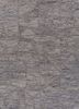 pathways grey and black wool and viscose hand tufted Rug - HeadShot