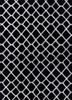 contour grey and black wool and viscose hand tufted Rug - HeadShot