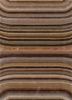 linear beige and brown wool and viscose hand tufted Rug - HeadShot linear beige and brown wool and viscose hand tufted Rug - HeadShot