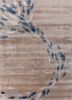 confetti beige and brown viscose hand tufted Rug - HeadShot confetti beige and brown viscose hand tufted Rug - HeadShot