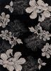 hacienda grey and black wool and viscose hand tufted Rug - HeadShot