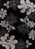 hacienda grey and black wool and viscose hand tufted Rug - HeadShot hacienda grey and black wool and viscose hand tufted Rug - HeadShot