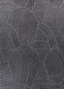 pathways grey and black wool and viscose hand tufted Rug - HeadShot pathways grey and black wool and viscose hand tufted Rug - HeadShot