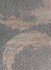 beige and brown beige and brown wool and viscose hand tufted Rug