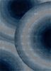 chroma blue wool and viscose hand tufted Rug - HeadShot chroma blue wool and viscose hand tufted Rug - HeadShot