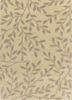  gold wool and viscose hand tufted Rug