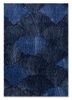 aurelia blue wool and viscose hand tufted Rug - HeadShot