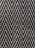 adrift grey and black wool hand tufted Rug - HeadShot