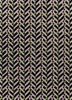 adrift grey and black wool hand tufted Rug - HeadShot