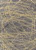 adrift grey and black wool and viscose hand tufted Rug - HeadShot adrift grey and black wool and viscose hand tufted Rug - HeadShot