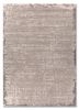 grey and black grey and black wool and viscose hand tufted Rug