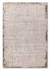 ivory ivory wool and viscose hand tufted Rug