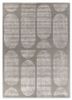 blue blue wool and viscose hand tufted Rug