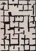 zig zag ivory wool hand tufted Rug - HeadShot zig zag ivory wool hand tufted Rug - HeadShot