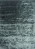 blue blue viscose hand tufted Rug