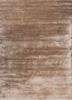 beige and brown beige and brown viscose hand tufted Rug