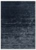 blue blue viscose hand tufted Rug