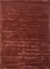  red and orange viscose hand tufted Rug