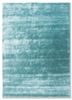 blue blue viscose hand tufted Rug